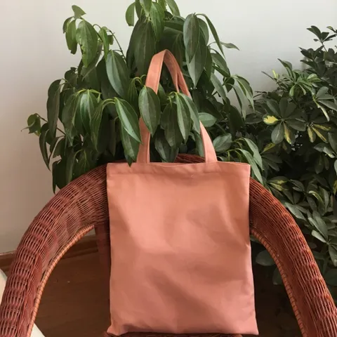 Women DIY Blank Canvas Tote Bag Solid Color Student Shoulder Handbag Urban Minimalist Reusable Shopping Bag For Daily School Commuting