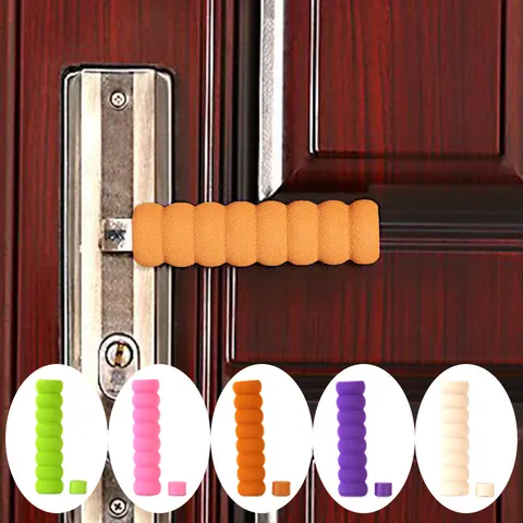 Thickened Foam Door Handle Cover Safety Protective Guard For Kids Children Bedroom Door Knob Anti-Collision Protector
