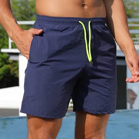 Andrika Grigora Stegnomena Adiavrohta Shorts Kalokairina Casual Monokhroma Beach Shorts Me Fodra Dixthti Kordoni