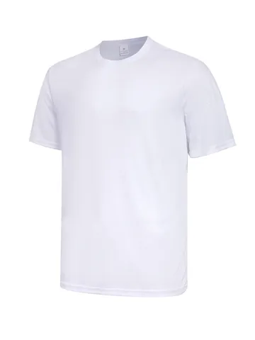 Men's Quick Dry Sports T-Shirt Casual Short Sleeve Crew Neck Breathable Athletic Workout Running Tee Plus Size
