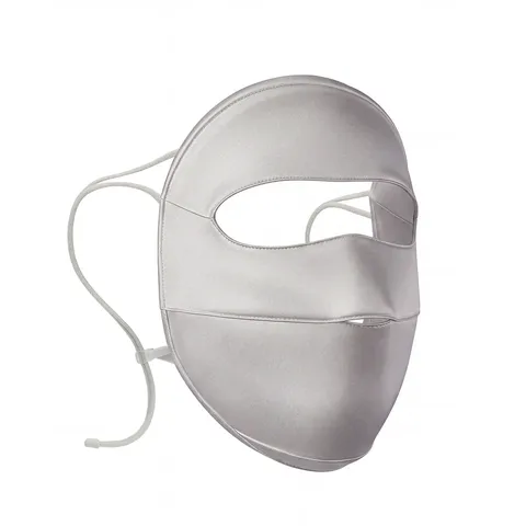 Damen Seide Sonnenschutz Gesichtsmaske Atmungsaktiv Vollgesicht Anti-UV Schild Outdoor Radfahren UV Schutz Maske