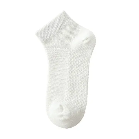 Kinder Mesh Atmungsaktive Baumwollsocken Kurzschaft Dünn Einfarbig Sport Socken Für Jungen Mädchen Schweißabsorbierend Nahtlose Socken