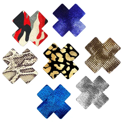 Women Sexy Disposable Self Adhesive Nipple Covers Ultra Thin Invisible Anti Exposure Print Pasties Lingerie Accessories