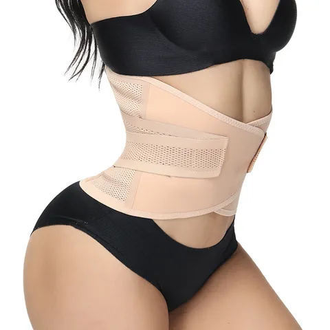 Dames Taille Trainer Riem Ademende Mesh Buikcontrole Sport Vormende Korset Fitness