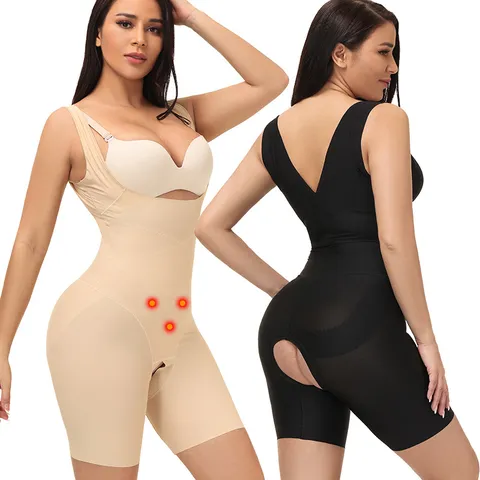 Dames Naadloze Corrigerende Body Buikcorrectie Postpartum Herstel Slank Jumpsuit