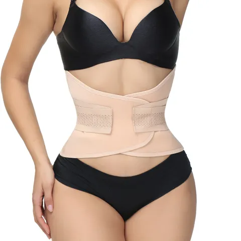 Dames Taille Trainer Riem Ademende Mesh Buikcontrole Sport Vormende Korset Fitness