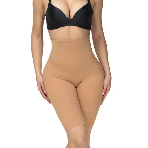 Women High Waist Tummy Control Shaping Shorts Seamless Butt Lifter Body Shaper Slimming Underwear Panties