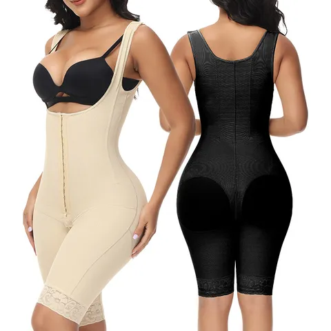 Γυναικείο Seamless Bodysuit Ελέγχου Κοιλίας Корсет Ανοιχτό Καβάλο Ζώνη Μέσης Ανόρθωση Γλουτών Συμπίεση Διαμορφωτής Σώματος