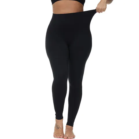 Women's High Waist Tummy Control Leggings Slimming Butt Lifting Stretch Solid Color Long Pants