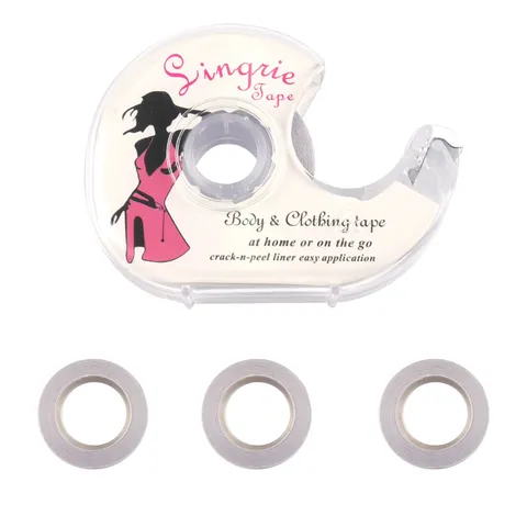 Unsichtbares Doppelseitiges Körper Mode Klebeband Für Frauen Transparente Kleidung Lingerie Kleid Kragen Träger Anti-Rutsch Sichere Fixierung