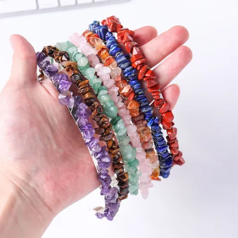 Natuurlijke Kristal Chip Haarrand Handgemaakt Geweven Draad Haarhoepel Amethist Rozenkwarts Bruidskroon Voor Vrouwen Feest Bruiloft