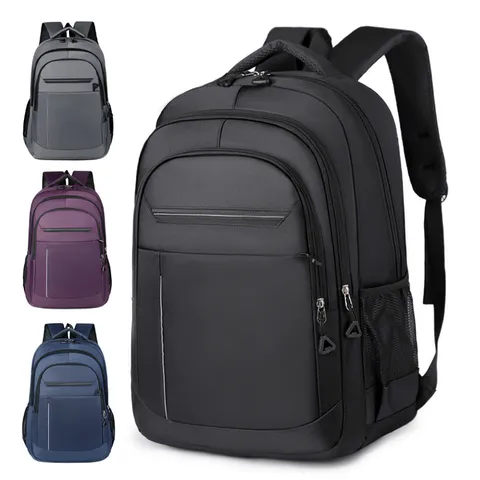 Casual Business Laptop Backpack Αδιάβροχο Ύφασμα Oxford Ταξίδι Σχολείο Bookbag Για Άνδρες Gυναίκες Commute Daily Daypack