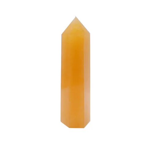Natural Steatite Hexagonal Wand Pointed Crystal Pillar Stone Energy Tower Prism Tabletop Desktop Home Office Ornament Decoration Gift