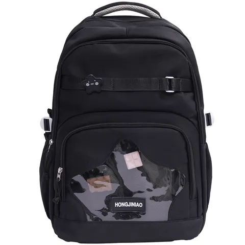 Zaino Scolastico per Bambini Carino Grande Capacità Nylon Viaggio Casual Borsa per Libri per Ragazze Studente Quotidiano