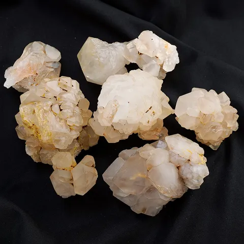 Natürlicher Bergkristall Cluster Probe Rohe Ananas Quarz Kristall Zahn Mineral Proben Heilung Reiki Steine Heim Büro Schreibtisch Dekoration