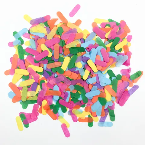 Colorful Paper Confetti Party Table Scatter Wedding Birthday Decoration Metallic Foil Sequins