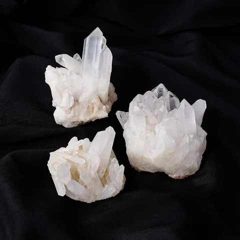 Natürliche Bergkristall Cluster Geode Mineralstufe Rohstein Wohnkultur Heilkristall Stufe Deko Geschenk Probe