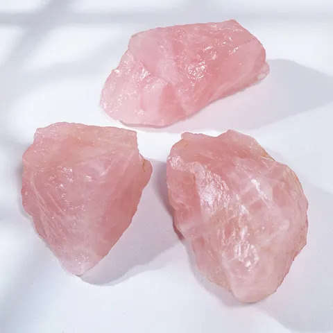 Cristallo Grezzo di Quarzo Rosa Naturale Campione Minerale Grande per Diffusore di Aromaterapia Decorazione Paesaggistica della Casa
