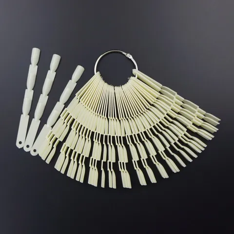 Nagellak Kleurenkaart 3 Lagen Vormig Weergavebord Plastic Praktijk Tips Nail Art Weergave Tool Houder