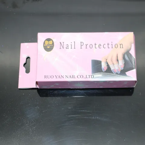 Nail Protector Finger Cover Transparent Plastic Anti Scratch Nail Protection Case Manicure Tool Set For Nail Art Care