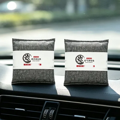 Car Bamboo Charcoal Bag Air Purifying Activated Carbon Deodorizer Formaldehyde Removal Home Interior Clean Supply
