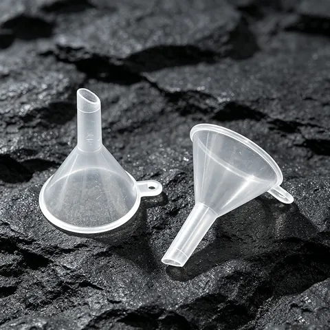 Mini Plastic Small Funnel Liquid Dispensing Funnel For Perfume Essential Oil Cosmetic Dispenser Portable Tool