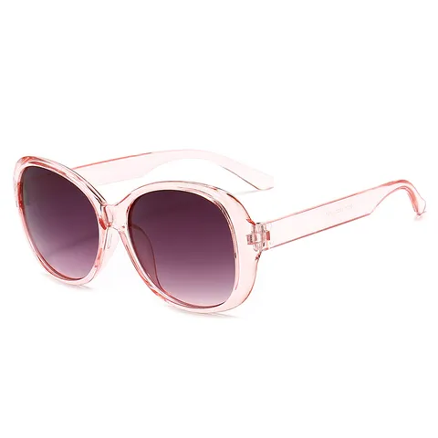 Elegante Vintage Sonnenbrille Damen Grosser Rahmen PC Verlauf Modisch Retro Vollrand Eckig Brille Strand Party Zubehoer