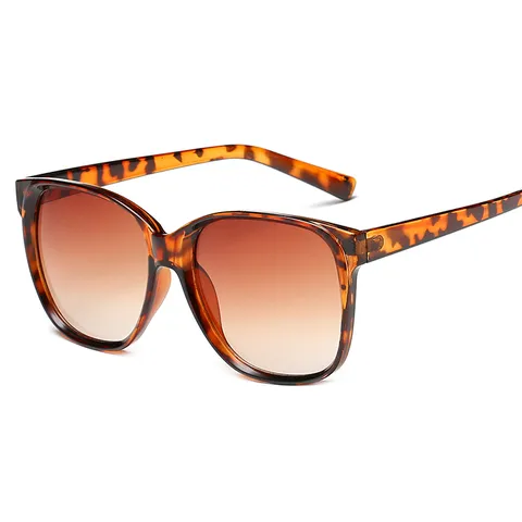 Mode Große Quadratische Rahmen Sonnenbrille Für Damen Herren UV400 Schutz Sonnenschutz Outdoor Fahren Trendige Schwarze Brille