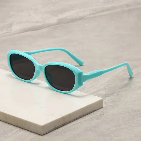 Vintage Katzenaugen Sonnenbrille Für Damen Herren Schmaler Rahmen UV400 Schutz Luxus Trend Outdoor Strand Sonnenschutz Brille
