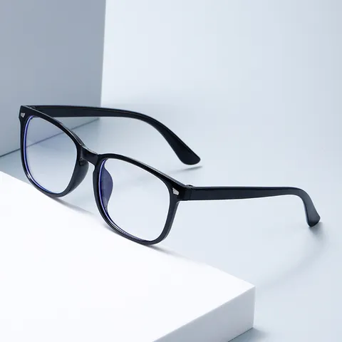 Fashion Square Anti-Blue Light Eyeglasses Frame For Women Men Ultralight TR90 Clear Lens Computer Optical Glasses Frames