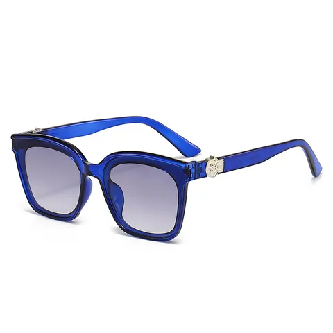 Oversized Square Sunglasses For Women Men PC Frame AC Lens UV400 Protection Fashion Retro Punk Streetwear Trendy Eyewear