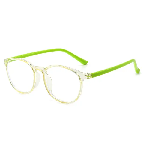 Kinderen Blauw Licht Blokkeren Bril Trendy Transparant PC Montuur Ovaal Rond Anti Oogvermoeidheid Computer Bril Voor Jongens Meisjes Dagelijkse Accessoires