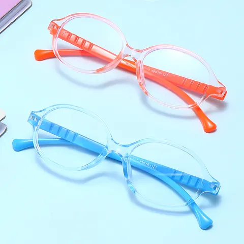 Kinder Anti-Blaulicht Computerbrille Vollrand PC Rahmen Leichte Komfortable Brille Für Schüler Online Unterricht Klassen