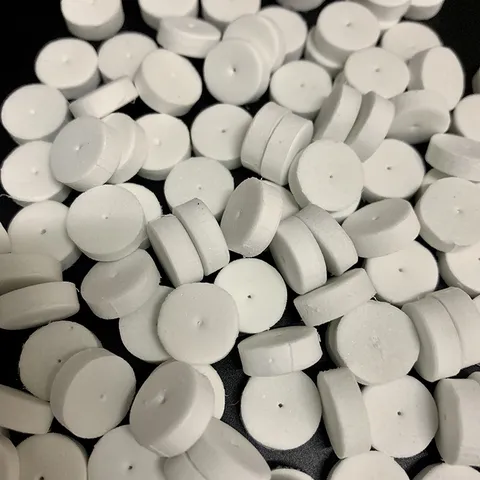White Perforated Foam Pads Earring Display Cards Shockproof Packaging Sheets Jewelry Findings Accessories Bulk Pack