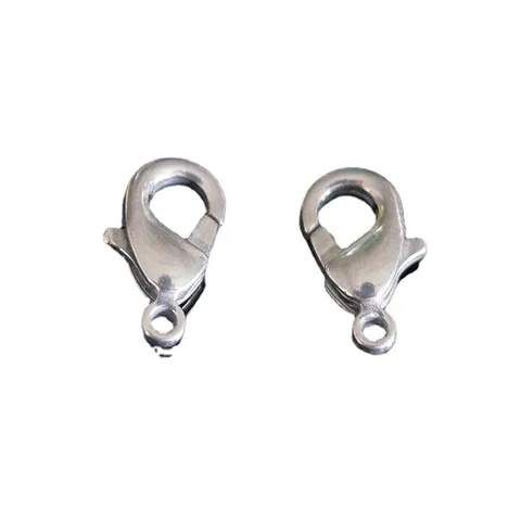 Zinc Alloy Lobster Claw Clasps DIY Necklace Bracelet Connectors Jewelry Making Findings Metal Clasps