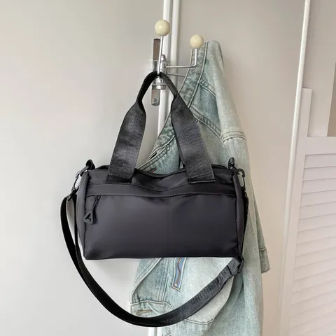 Bolso Bandolera Multiusos de Poliéster Casual para Mujer Bolso de Hombro de Gran Capacidad para Viajes Diarios Minimalista