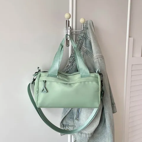 Bolso Bandolera Multiusos de Poliéster Casual para Mujer Bolso de Hombro de Gran Capacidad para Viajes Diarios Minimalista