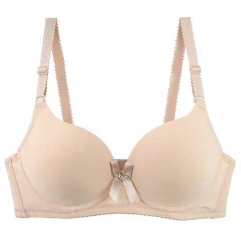 Women Seamless Push Up Bra Solid Color Comfortable Wirefree Smooth Bralette Plus Size Underwear Daily Lingerie
