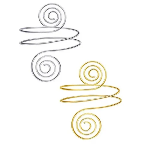 Mode Legering Meerlaagse Spiraal Armband Overdreven Geometrische Bovenarmband Voor Vrouwen Dansfeest Lichaamssieraden
