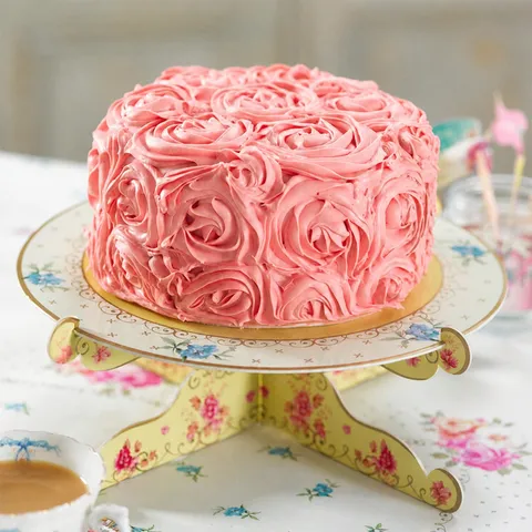 Europäischer Stil Papier Kuchenstand Doppelseitig Gold Silber Geprägt Dessert Display Tablett Für Hochzeit Geburtstag Party Geschirr