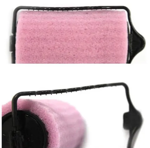 Roze Spons Haarkrullers Zachte Schuimrollers Zonder Hitte DIY Haarstyling Gereedschap Voor Dames Meisjes