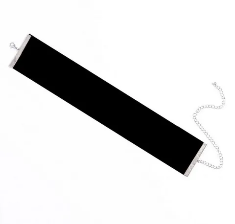 Vintage Gothic Wide Velvet Choker Necklace For Women Rhinestone Alloy Punk Collar Neckband Accessory Party Jewelry