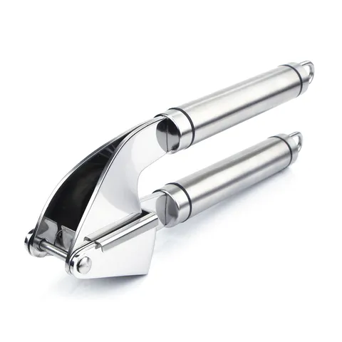 304 Stainless Steel Garlic Press Manual Garlic Mincer Heavy Duty Kitchen Tool Garlic Crusher Ginger Press Kitchen Gadget
