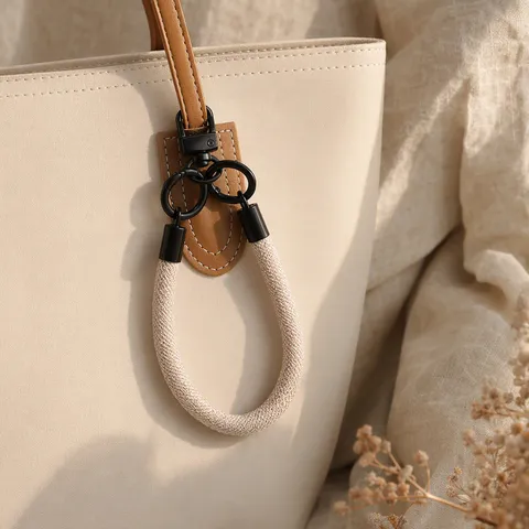 Universal Phone Case Wrist Strap Synthetic Leather Braided Lanyard With Metal Clasp Anti-Lost Hand Rope Bag Handle Women Fashion Accessory