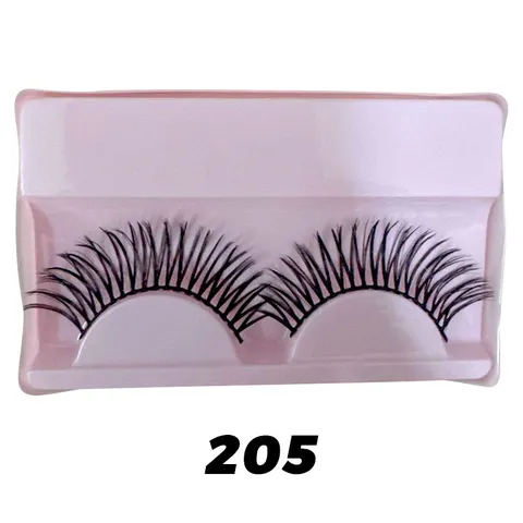 Natürliche Lange Dicke Geschwungene Falsche Wimpern Übertriebene 3D-Faserwimpern In Rosa Schale Für Damen Make-up Party