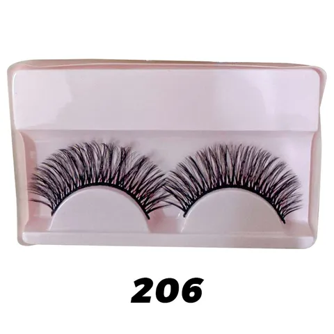 Natürliche Lange Dicke Geschwungene Falsche Wimpern Übertriebene 3D-Faserwimpern In Rosa Schale Für Damen Make-up Party