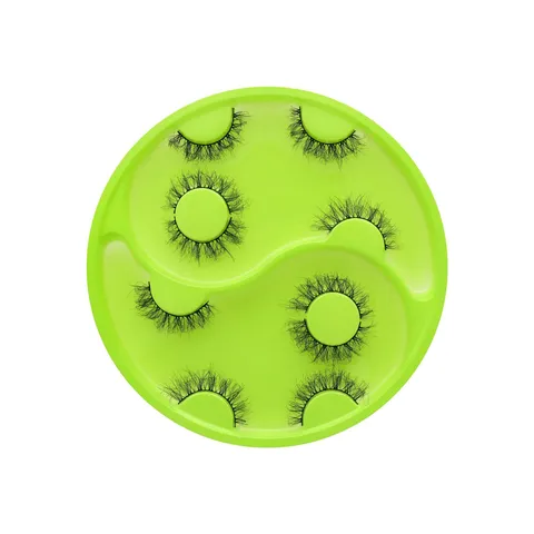 Dramatic Exaggerated Curling Thick False Eyelashes Handmade Wispy Spiky Eye Extension Makeup Tools For Party Stage Performance Women