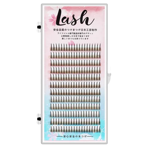 Feenstil Falsche Wimpern Natürliche Verlängerung Segmentierte Cluster Wimpern Japanisches Handwerk Handgefertigte Wimpernverlängerung Make-up Werkzeuge Für Damen