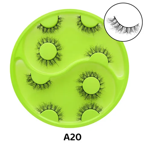Dramatic Exaggerated Curling Thick False Eyelashes Handmade Wispy Spiky Eye Extension Makeup Tools For Party Stage Performance Women