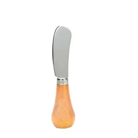Edelstahl Buttermesser Mit Holzgriff Mini Streicher Für Brot Marmelade Erdnussbutter Käse Küchenwerkzeug